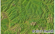 Satellite Map of the area around 58° 30' 22" N, 136° 4' 29" E