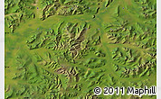 Satellite Map of the area around 58° 30' 22" N, 137° 46' 30" E
