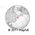 Outline Map of the Area around 58° 30' 22" N, 153° 4' 29" E, rectangular outline