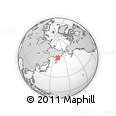 Outline Map of the Area around 58° 30' 22" N, 162° 25' 30" E, rectangular outline