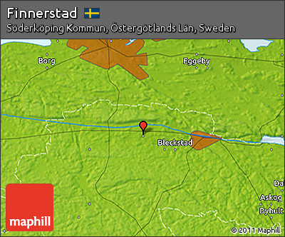 Physical 3D Map of Finnerstad