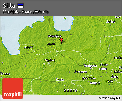 Physical 3D Map of Silla