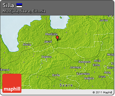 Physical 3D Map of Silla