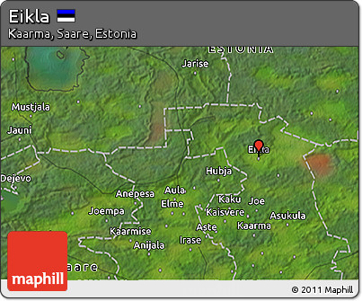 Satellite 3D Map of Eikla