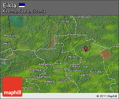 Satellite 3D Map of Eikla