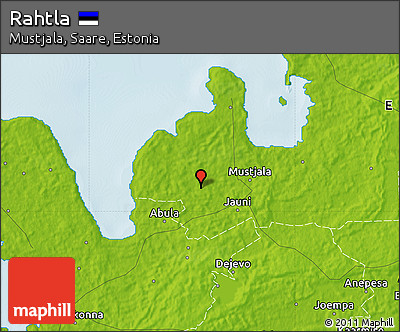 Physical Map of Rahtla