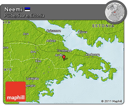 Physical 3D Map of Neemi