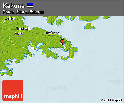 Physical 3D Map of Kakuna