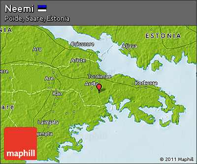 Physical 3D Map of Neemi