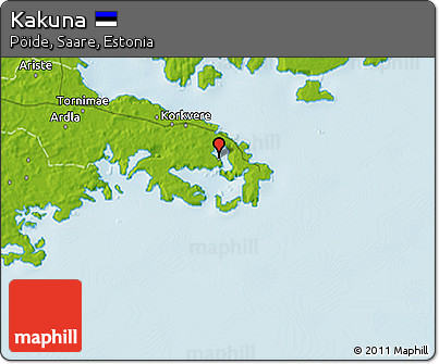 Physical 3D Map of Kakuna
