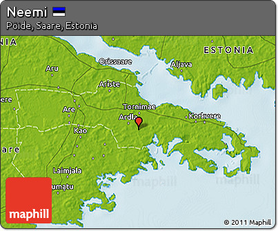 Physical 3D Map of Neemi