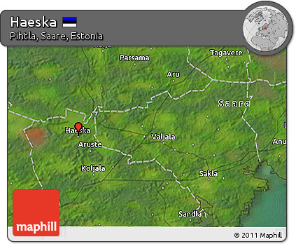Satellite 3D Map of Haeska