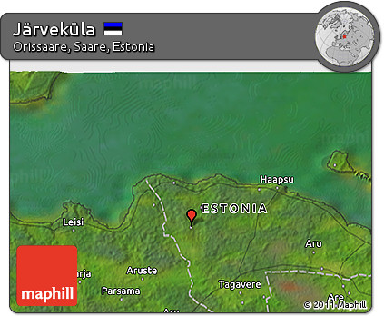Satellite 3D Map of Järveküla