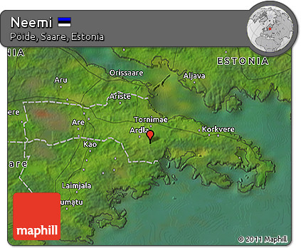 Satellite 3D Map of Neemi