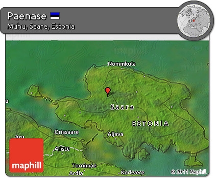 Satellite 3D Map of Paenase