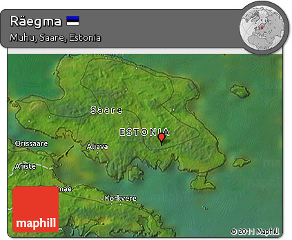 Satellite 3D Map of Räegma