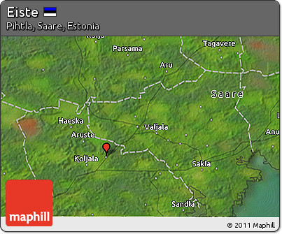 Satellite 3D Map of Eiste
