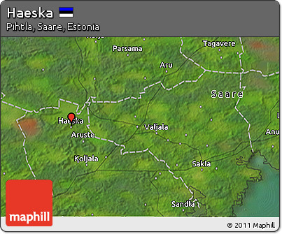 Satellite 3D Map of Haeska