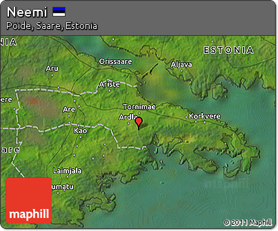 Satellite 3D Map of Neemi