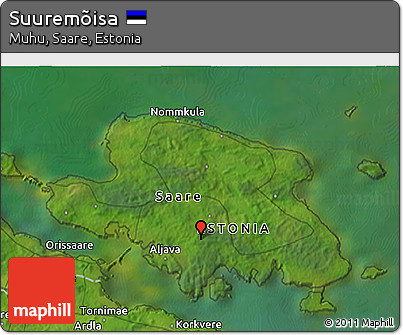 Satellite 3D Map of Suuremõisa