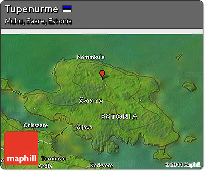 Satellite 3D Map of Tupenurme