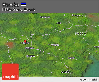 Satellite 3D Map of Haeska