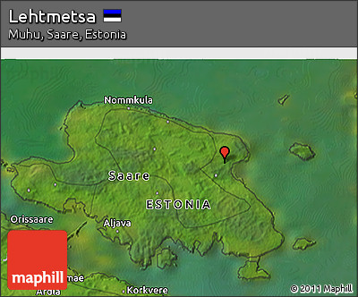 Satellite 3D Map of Lehtmetsa