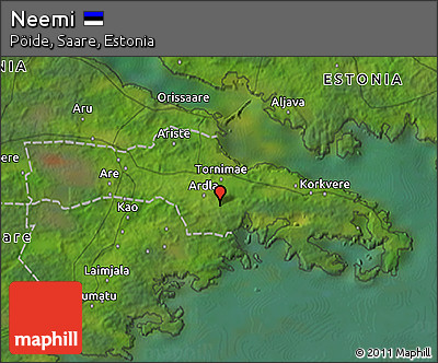 Satellite 3D Map of Neemi