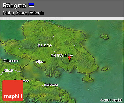 Satellite 3D Map of Räegma