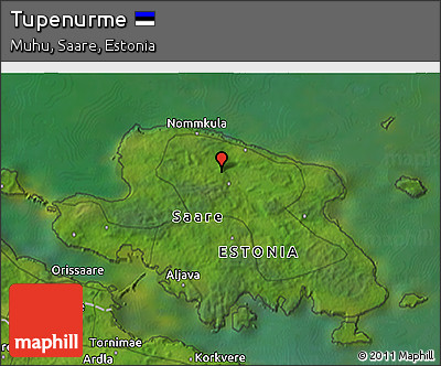 Satellite 3D Map of Tupenurme