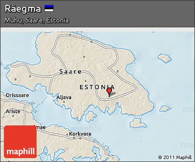 Shaded Relief 3D Map of Räegma