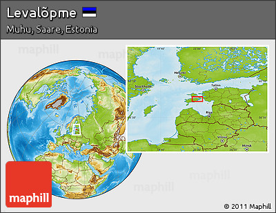 Physical Location Map of Levalõpme
