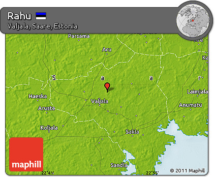 Physical Map of Rahu