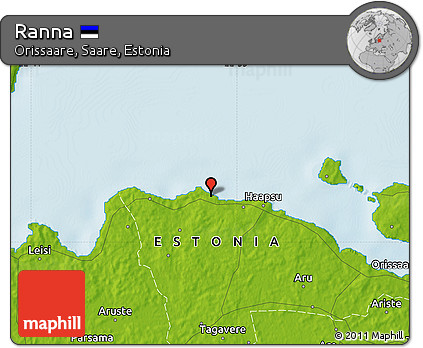 Physical Map of Ranna