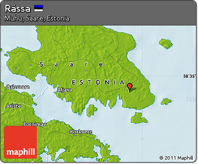 Physical Map of Rässa