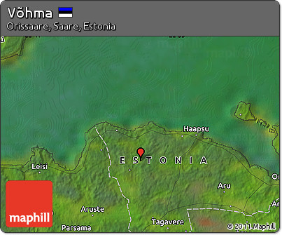 Satellite Map of Võhma
