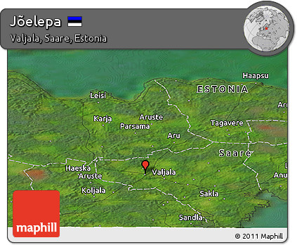 Satellite Panoramic Map of Jõelepa