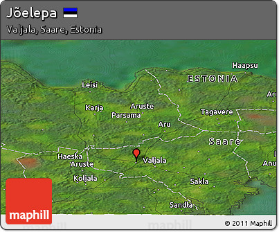 Satellite Panoramic Map of Jõelepa