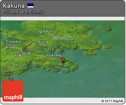 Satellite Panoramic Map of Kakuna