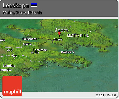 Satellite Panoramic Map of Leeskopa