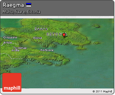 Satellite Panoramic Map of Räegma
