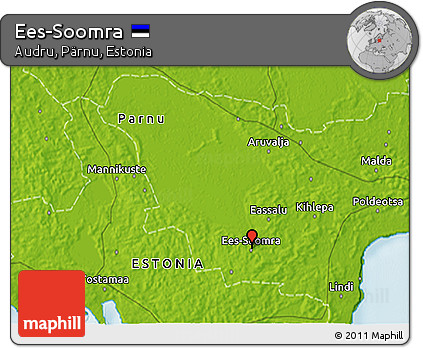 Physical 3D Map of Ees-Soomra
