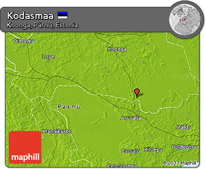 Physical 3D Map of Kodasmaa