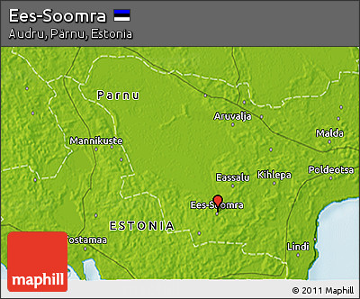 Physical 3D Map of Ees-Soomra
