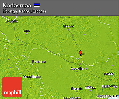 Physical 3D Map of Kodasmaa