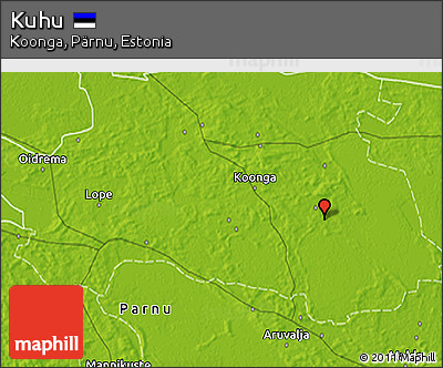 Physical 3D Map of Kuhu