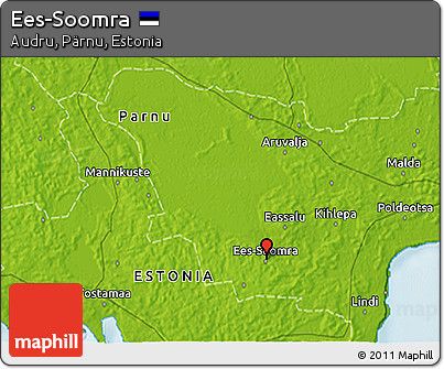 Physical 3D Map of Ees-Soomra