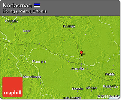 Physical 3D Map of Kodasmaa