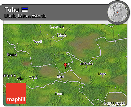 Satellite 3D Map of Tuhu