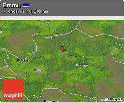 Satellite 3D Map of Emmu